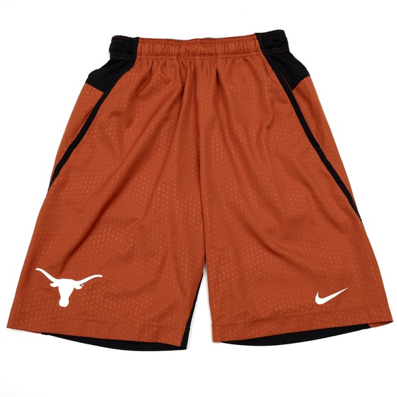 Nike Dri-Fit Performance Mens Texas Longhorns Shorts Small Basketball Gym Active - Picture 1 of 11